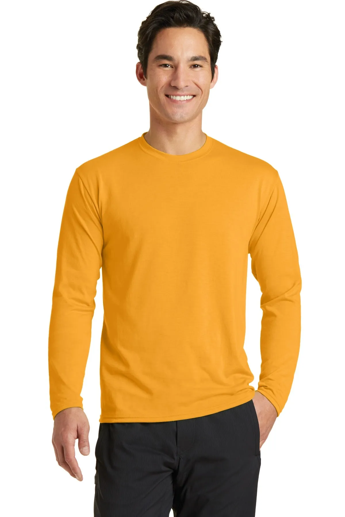 Port & Company® Long Sleeve Performance Blend Tee. PC381LS