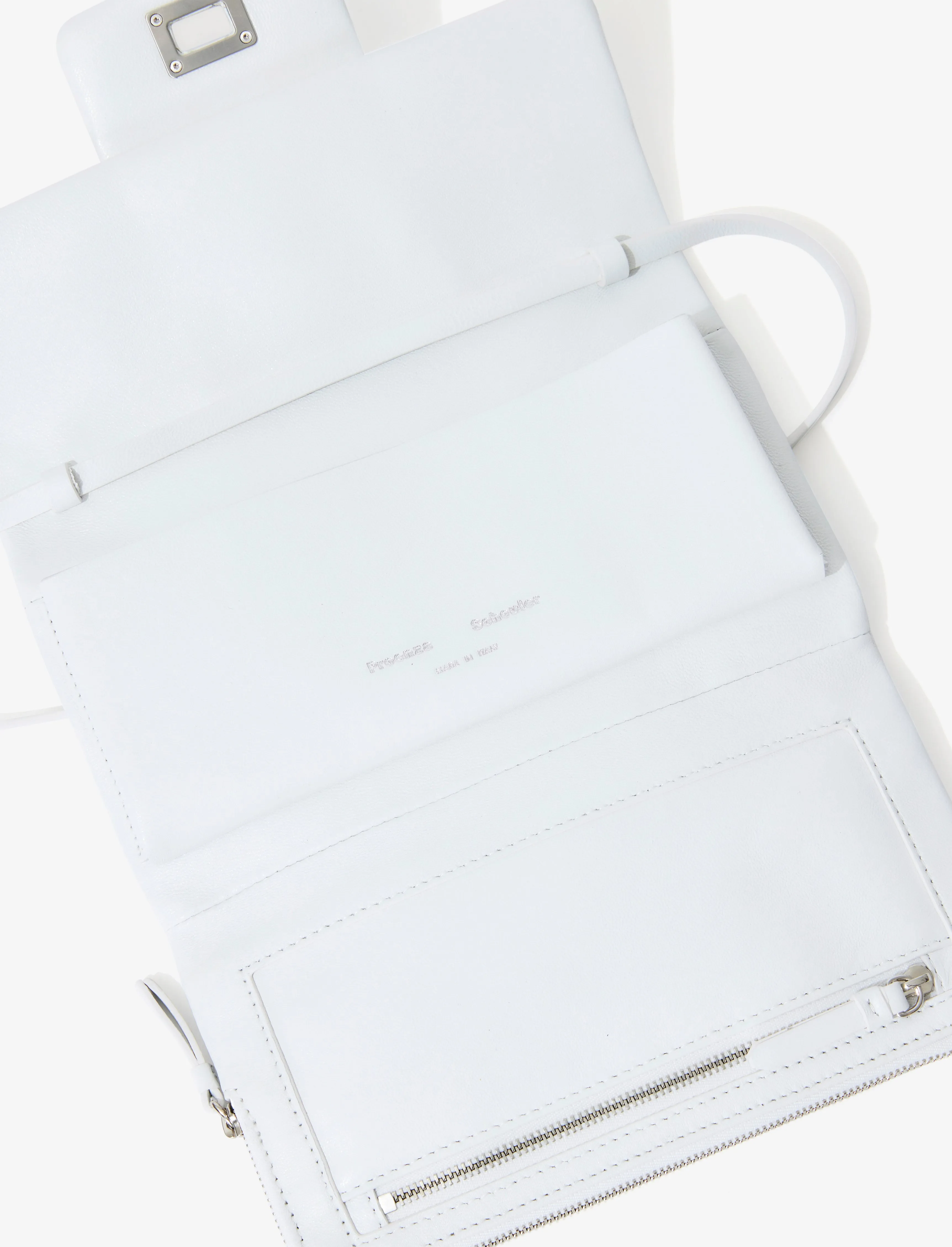 Proenza Schouler Flip Shoulder Bag - Optic White