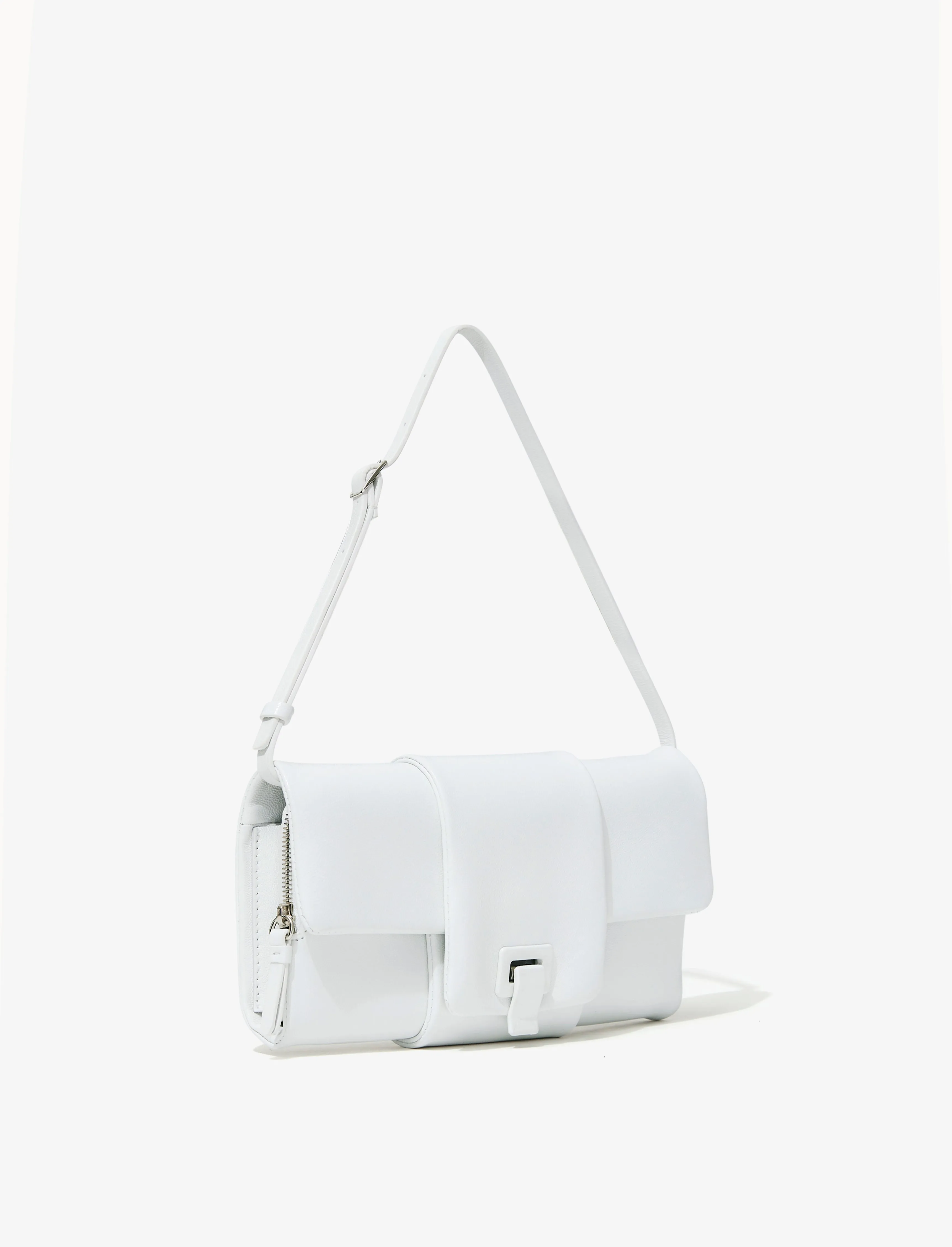 Proenza Schouler Flip Shoulder Bag - Optic White