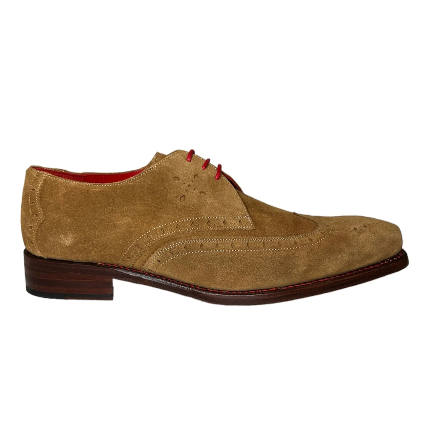 "Foxy" Hendrix Suede Brogue