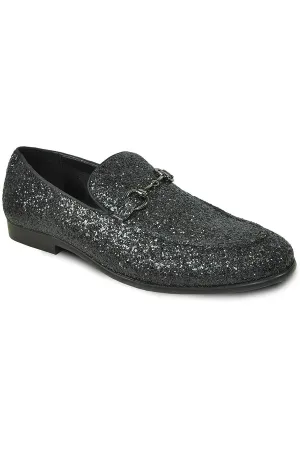 "Glitter" Black Shoes