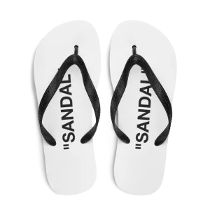 "PRODUCT" Series "SANDAL" Flip Flops White