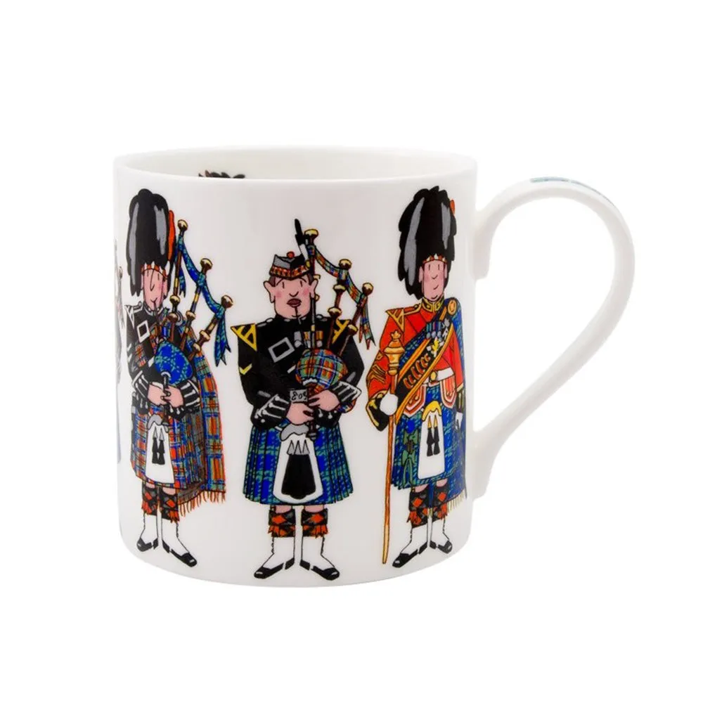 "Scottish Pipers" Mug