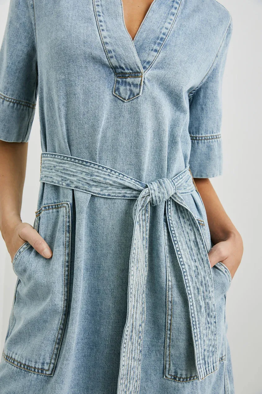 Rails - Chancey dress in Faded Indigo