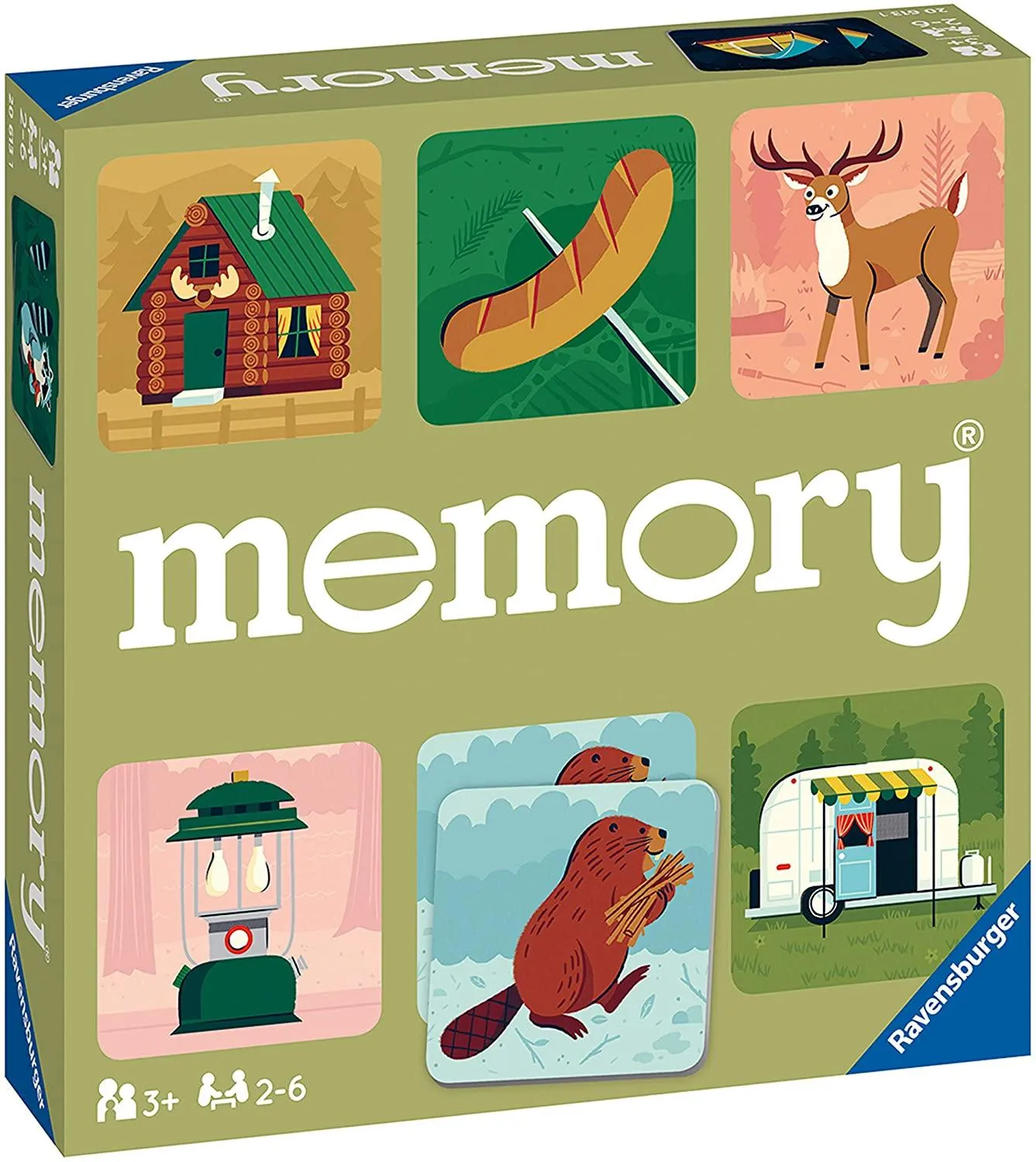 Ravens Burger Camping Adventures Memory Game