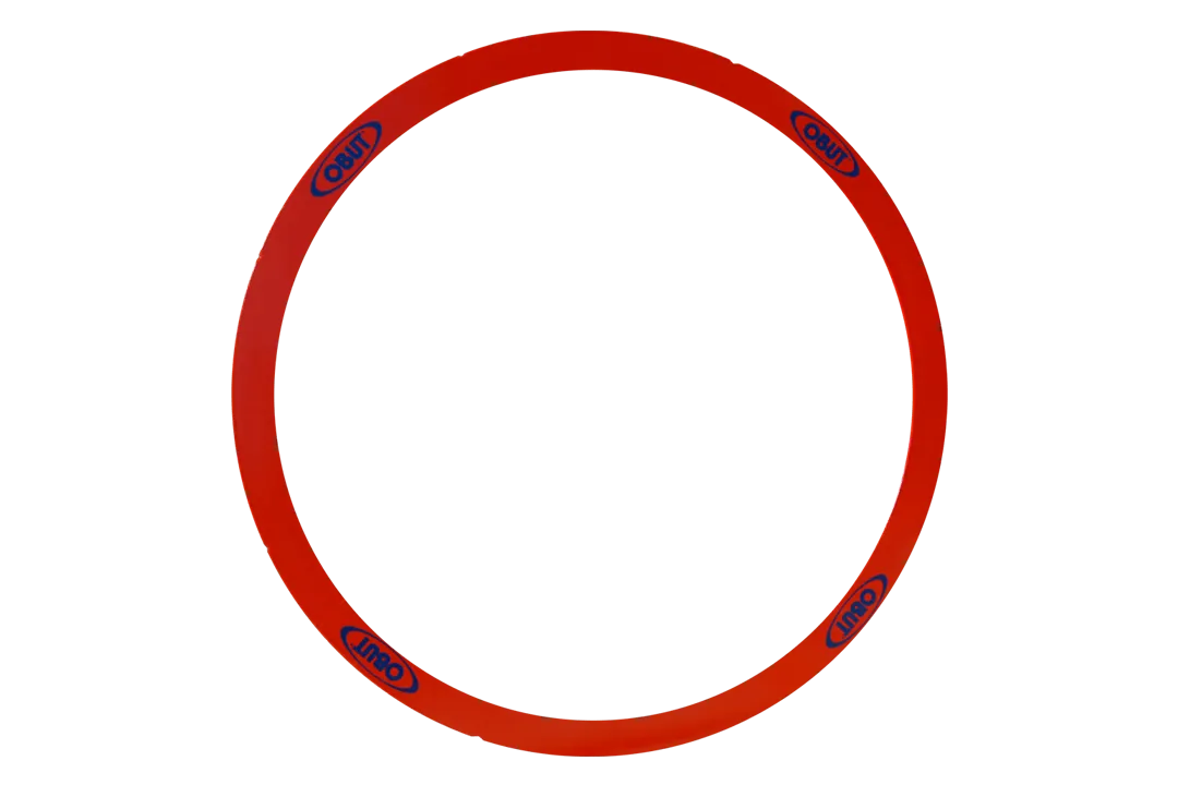 RED RIGID CIRCLE OBUT