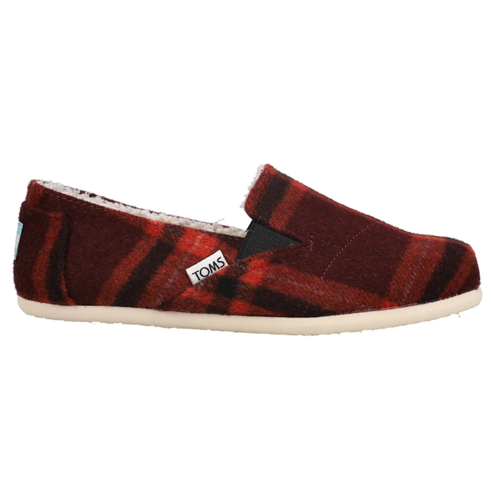 Redondo Plaid Slip On Flats