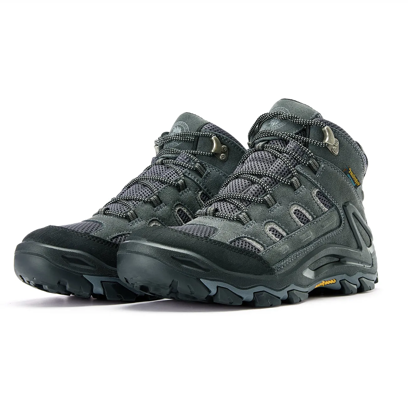 ROCKROOSTER Newland Gray 6 inch Waterproof Hiking Shoes KS5516