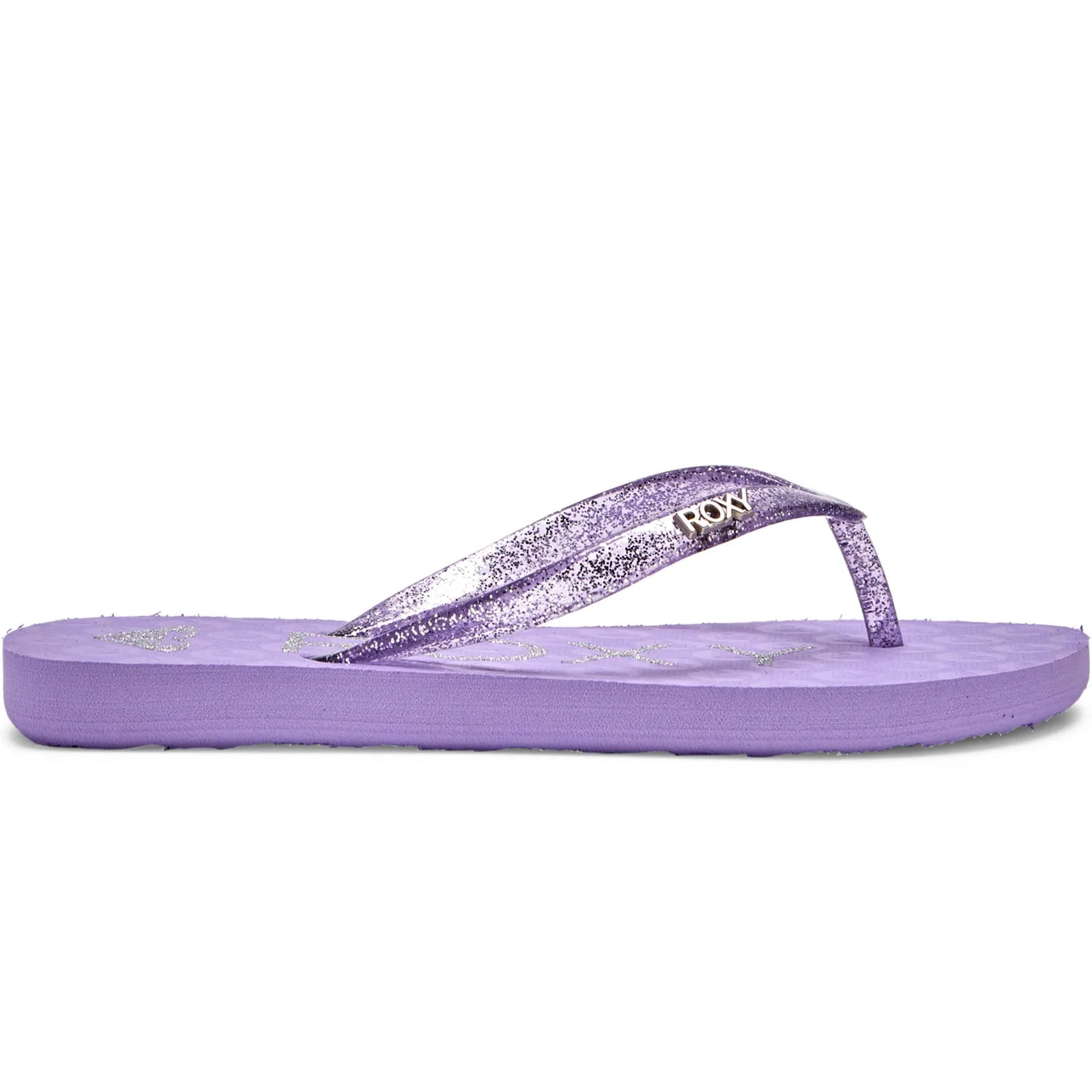 Roxy Kids Viva Sparkle Glitter Sandals Flip Flops