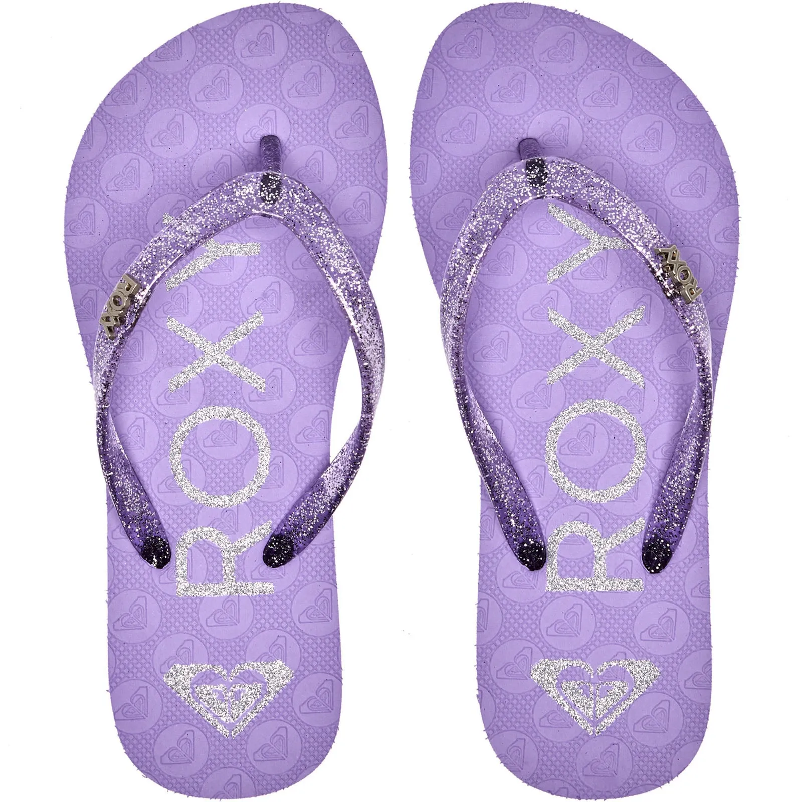 Roxy Kids Viva Sparkle Glitter Sandals Flip Flops