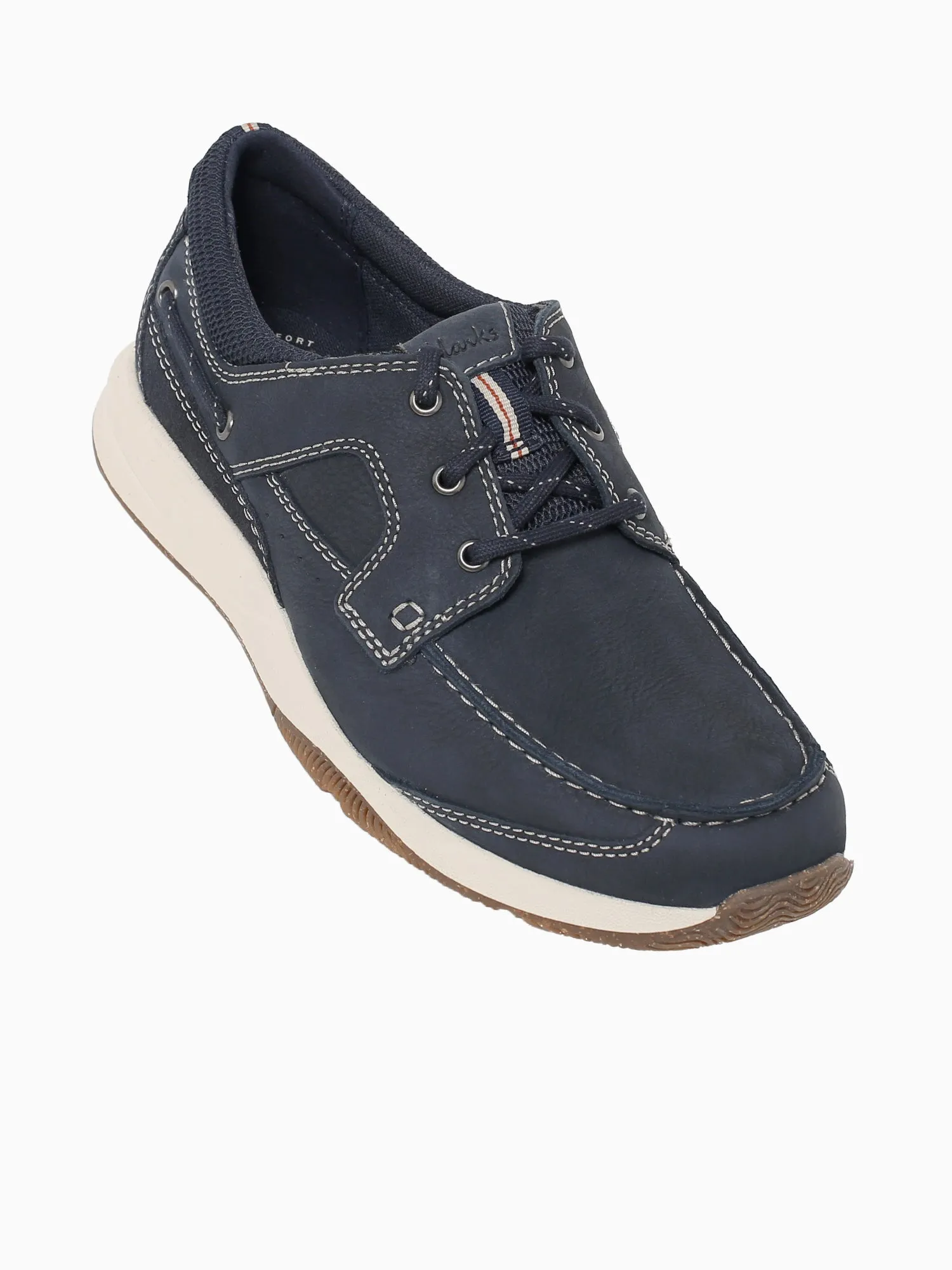 Sailview Lace Navy Nubuck