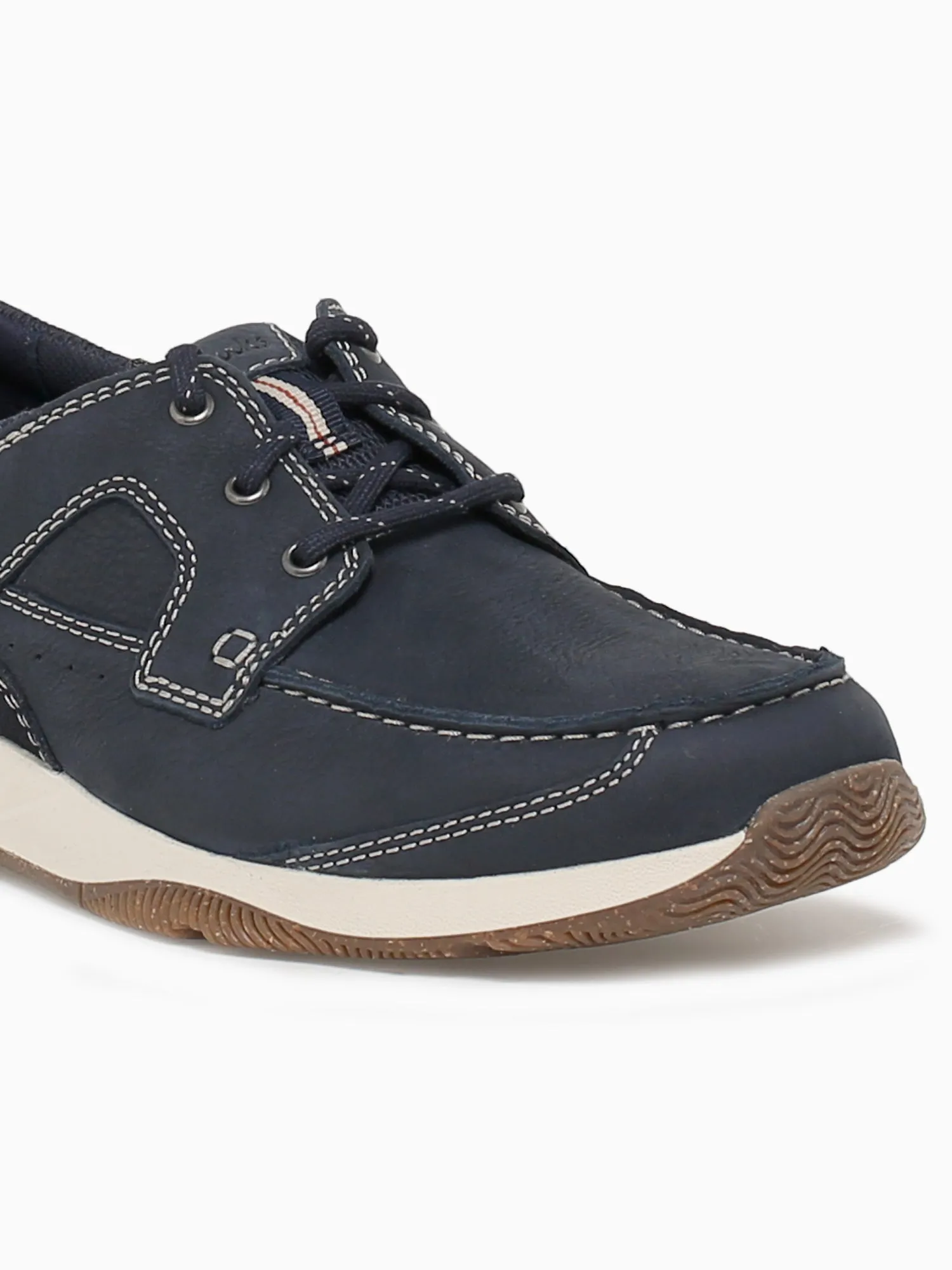 Sailview Lace Navy Nubuck