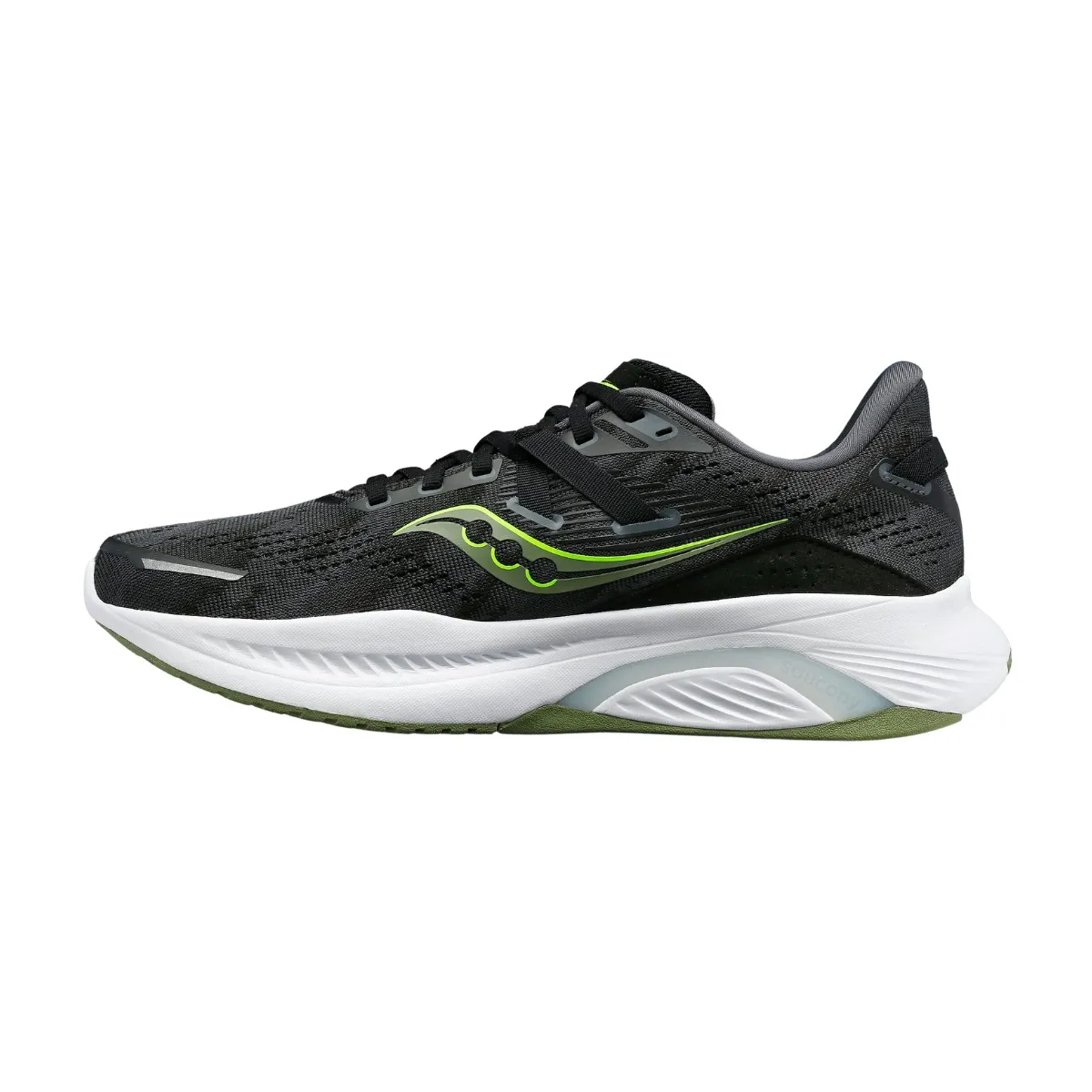 Saucony Guide 16 Shoes Black Green