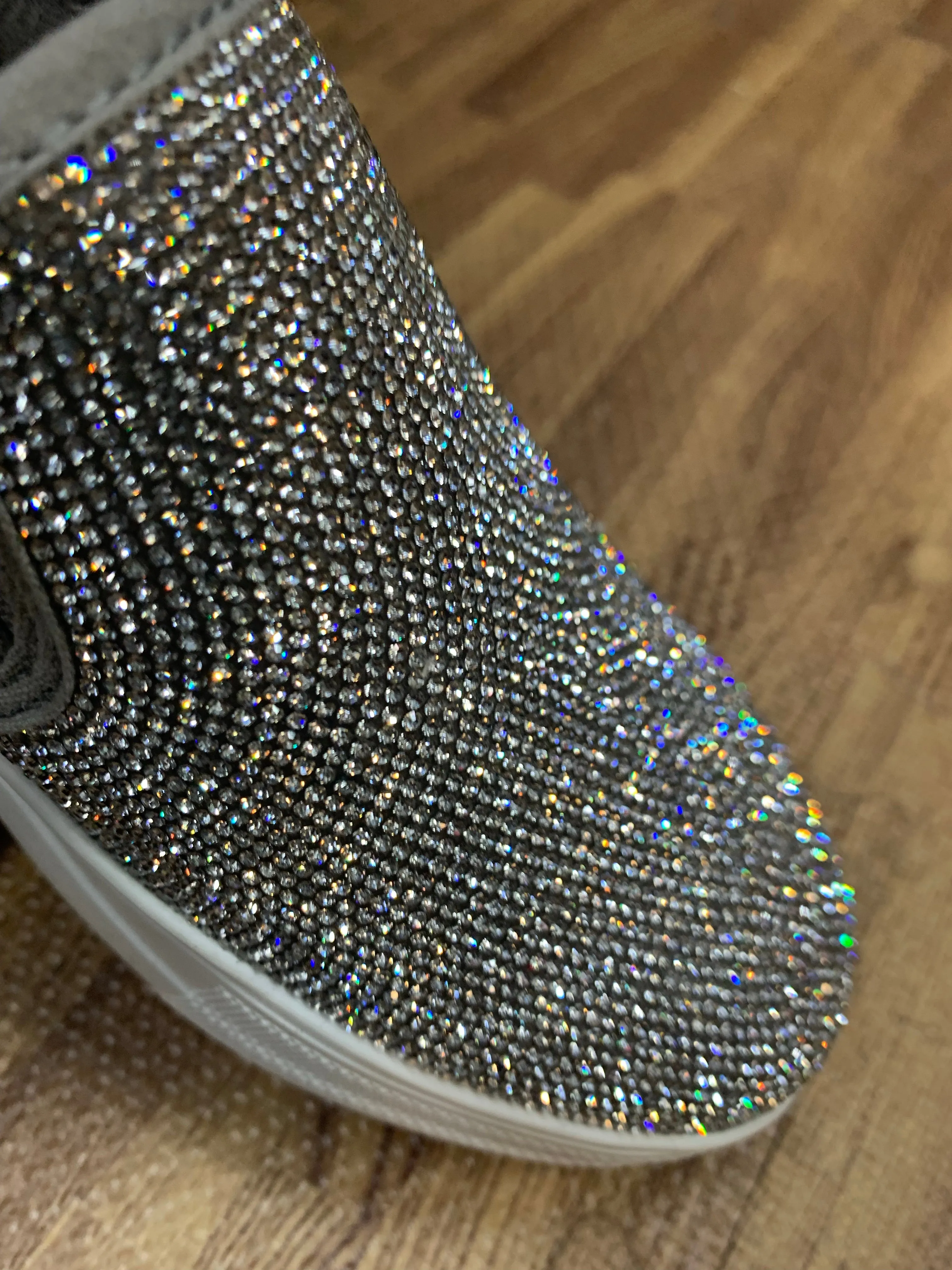 Sparkle Stone Slip On Shoes