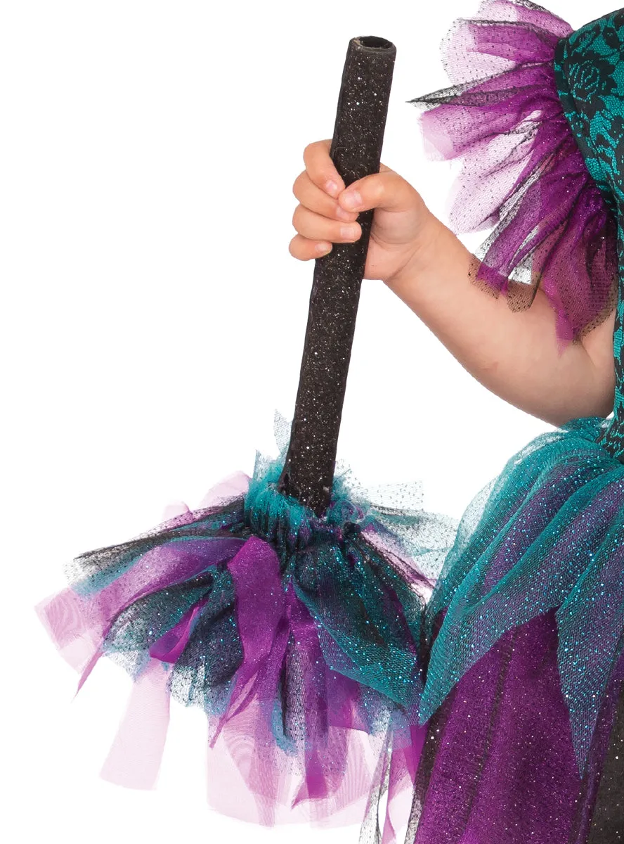 Sparkly Witch Girls Bewitching Halloween Costume