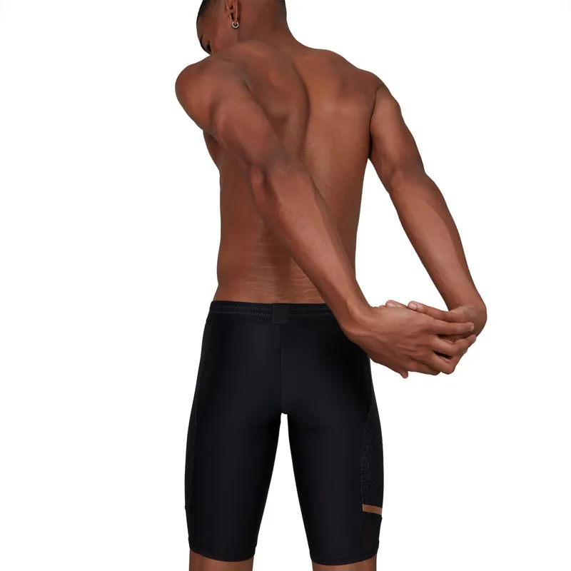 Speedo - Mesh Placement Jammer - Black/Grey