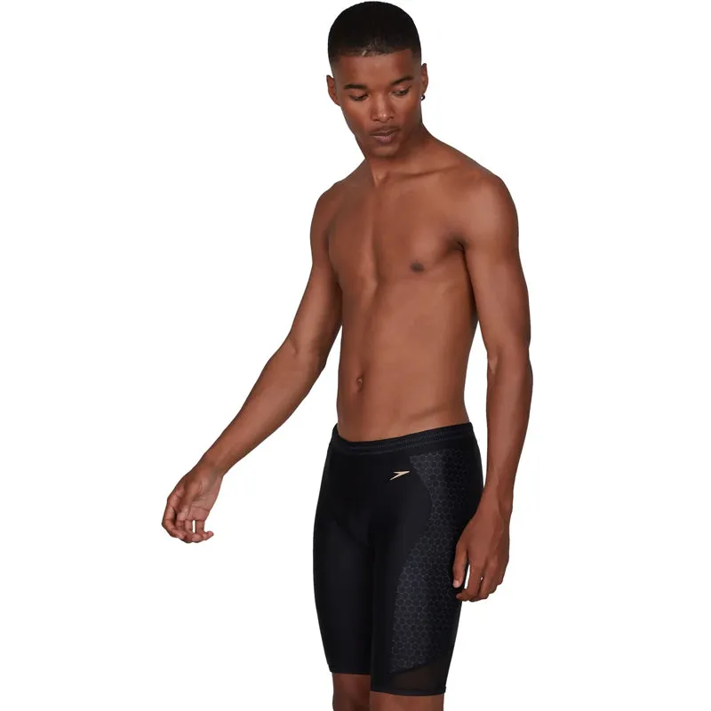 Speedo - Mesh Placement Jammer - Black/Grey