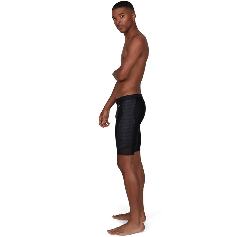 Speedo - Mesh Placement Jammer - Black/Grey