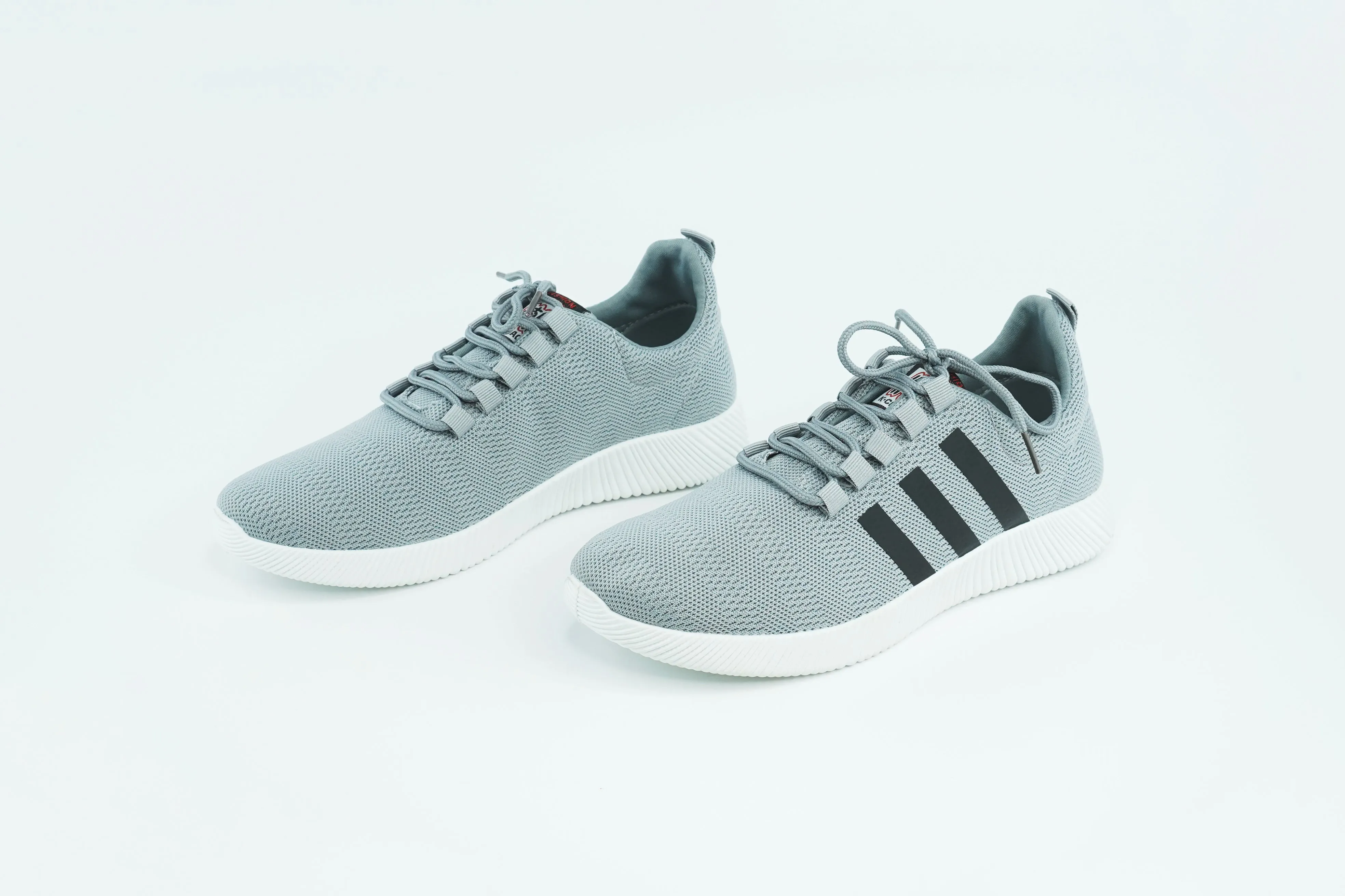 Three stripes running shoes