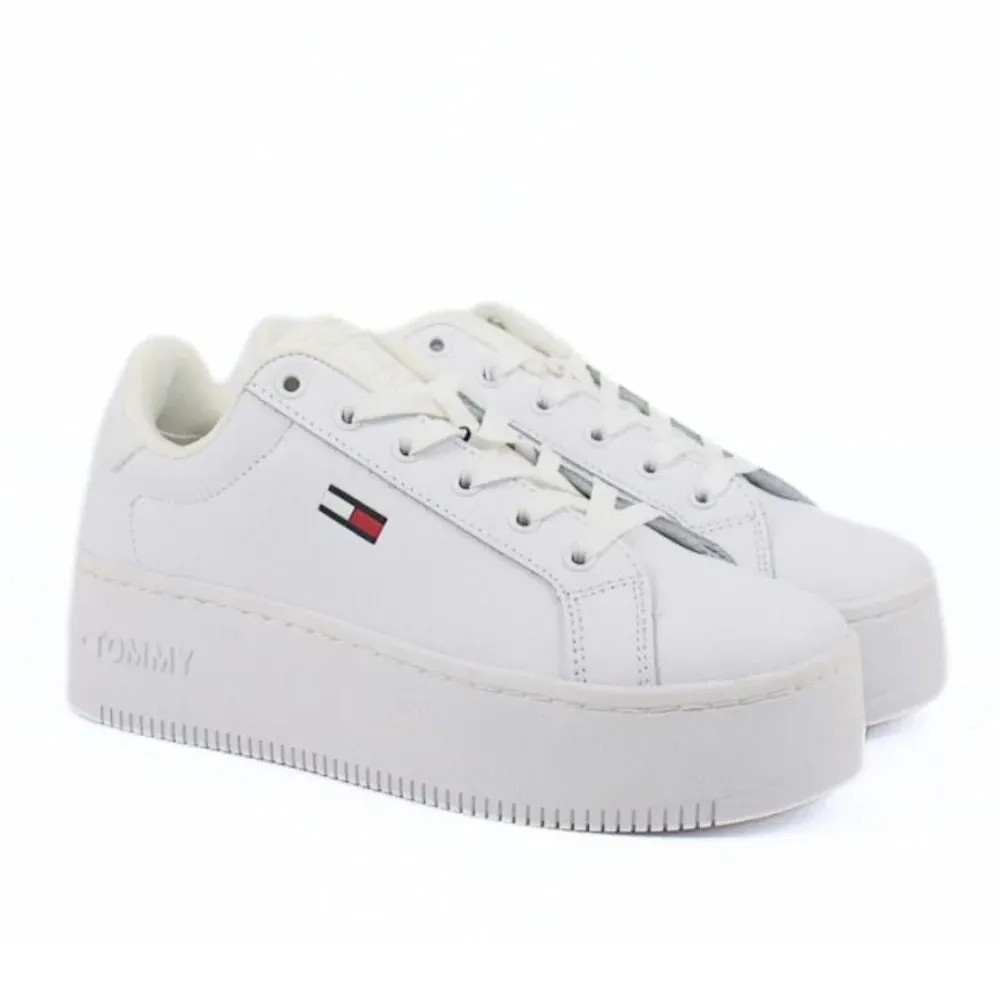 Tommy Hilfiger Jeans Flatform Ess EN0EN02043-WHT