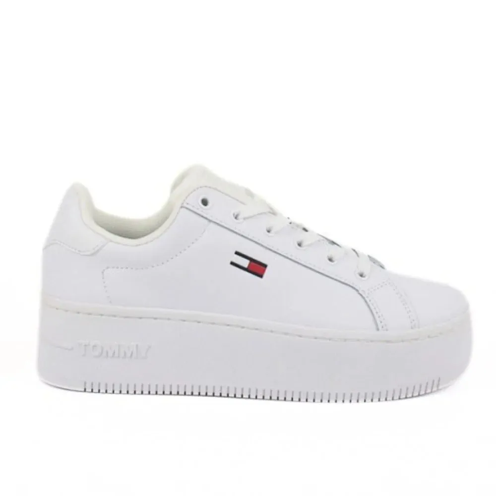 Tommy Hilfiger Jeans Flatform Ess EN0EN02043-WHT