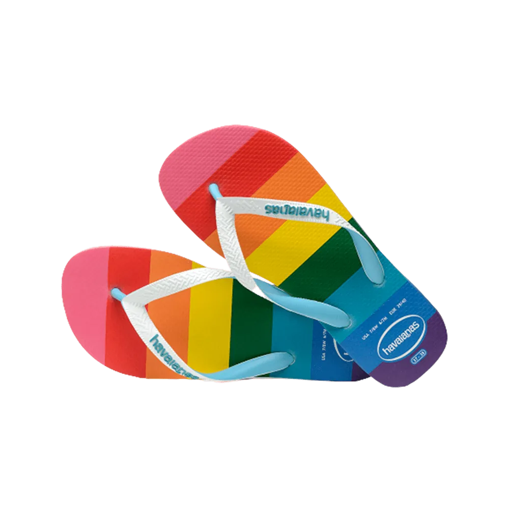 Top Pride Allover Flip Flops