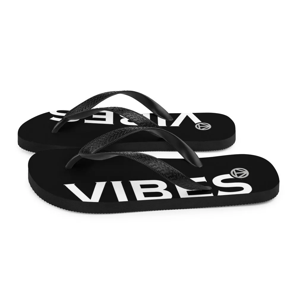 TOV Flip-Flops VIBES (Schwarz/Weiß)