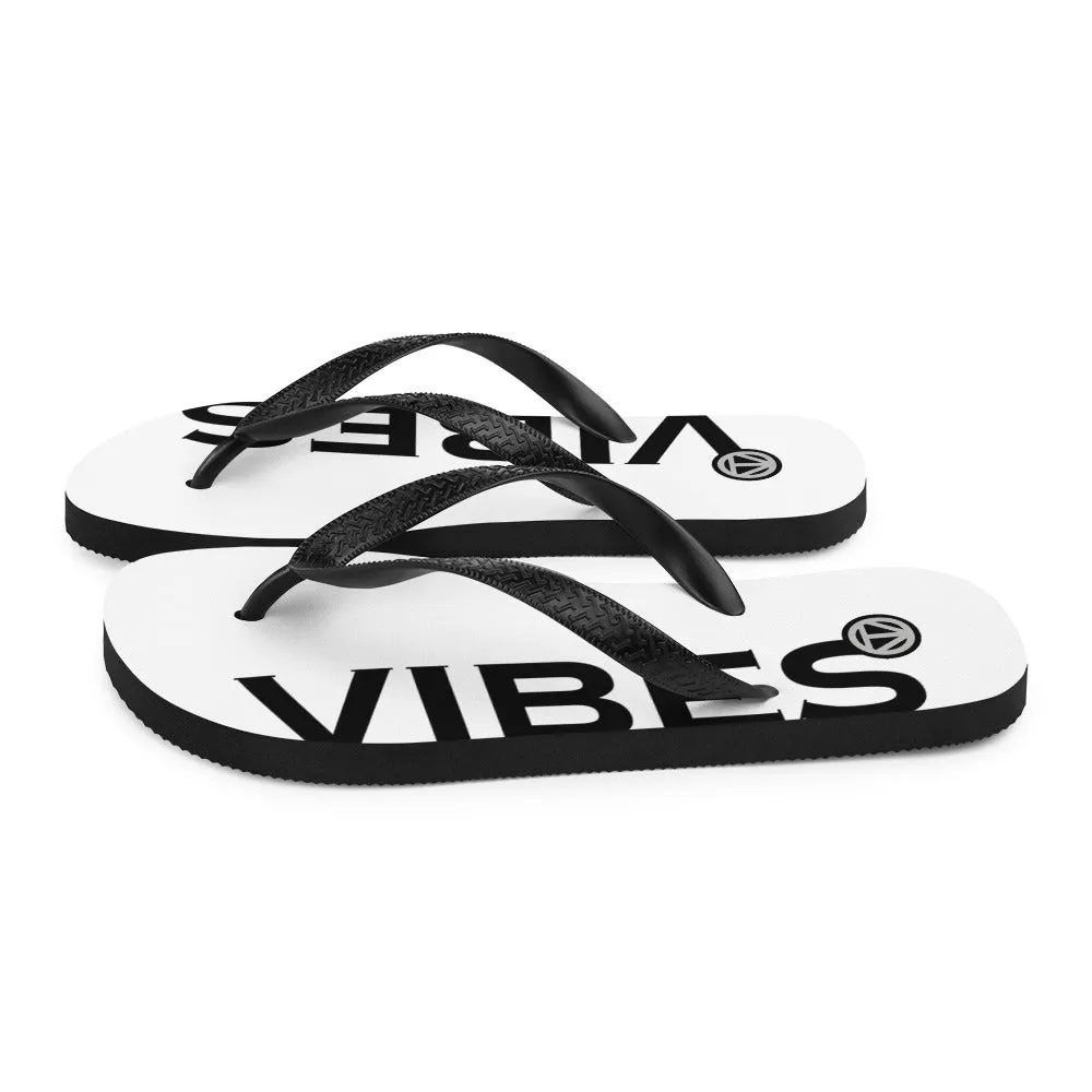 TOV Flip-Flops VIBES (Weiß/Schwarz)