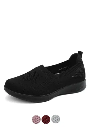 USS Shoes Stela Women's Slip-On Black Shoes