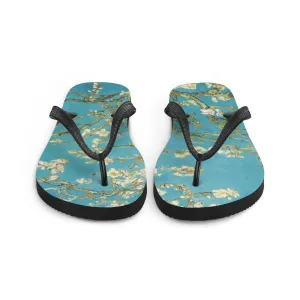 Van Gogh Almond Blossoms Flip-Flops