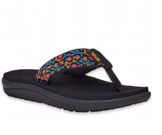 Voya Kids Flip Flop Sandal - Dorinda Black Multi