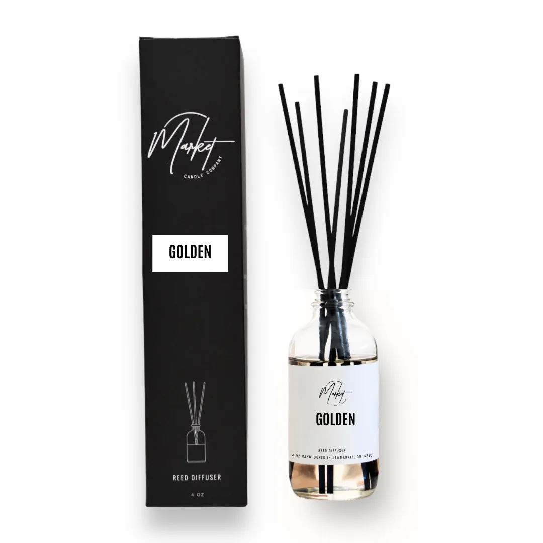 WHITE LABEL - GOLDEN DIFFUSER REEDS - WHOLESALE