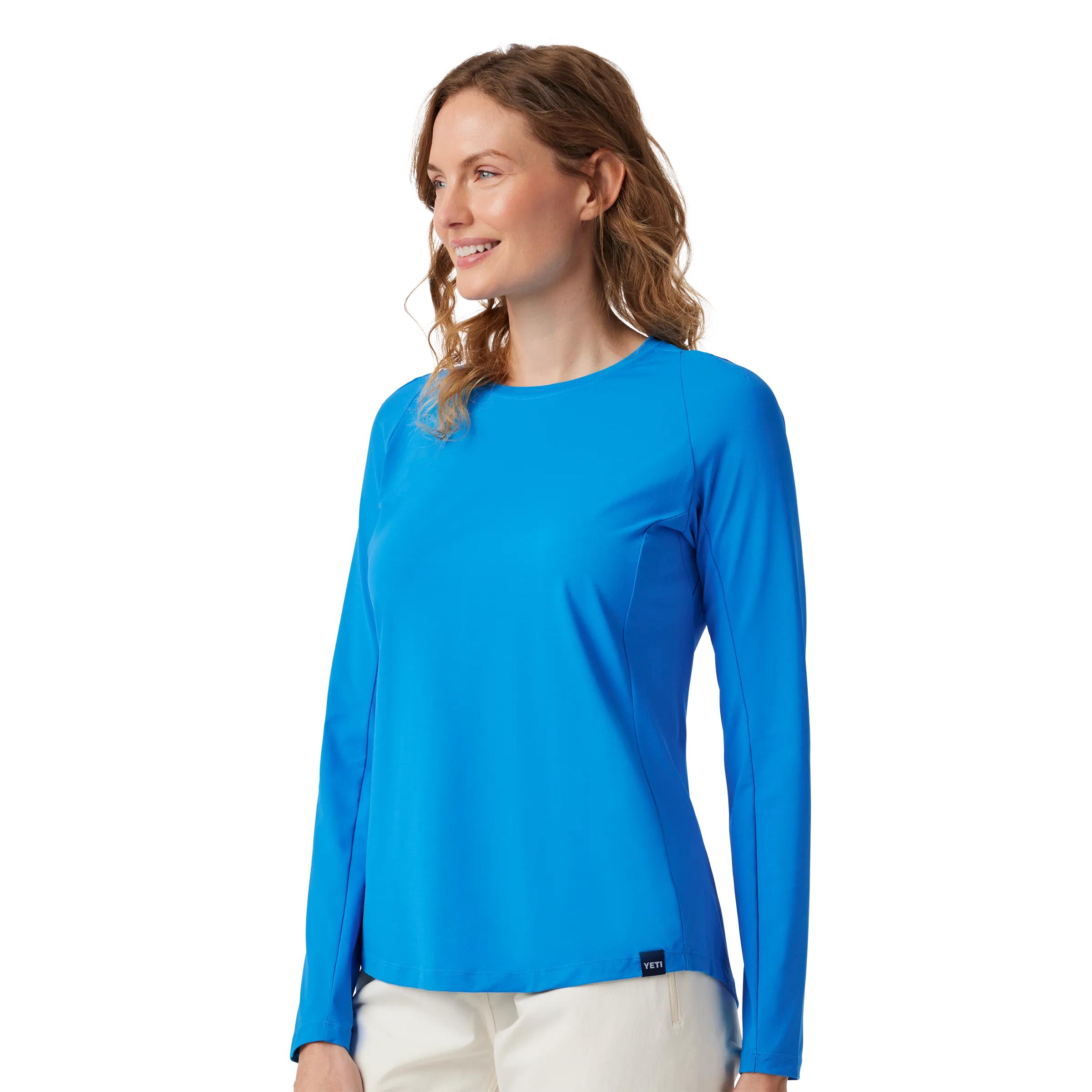 Women's Crew Neck Ultra Light Sunshirt Blue