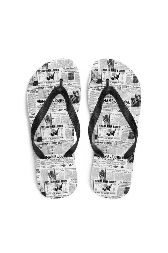 Women's Suffrage Flip-Flops