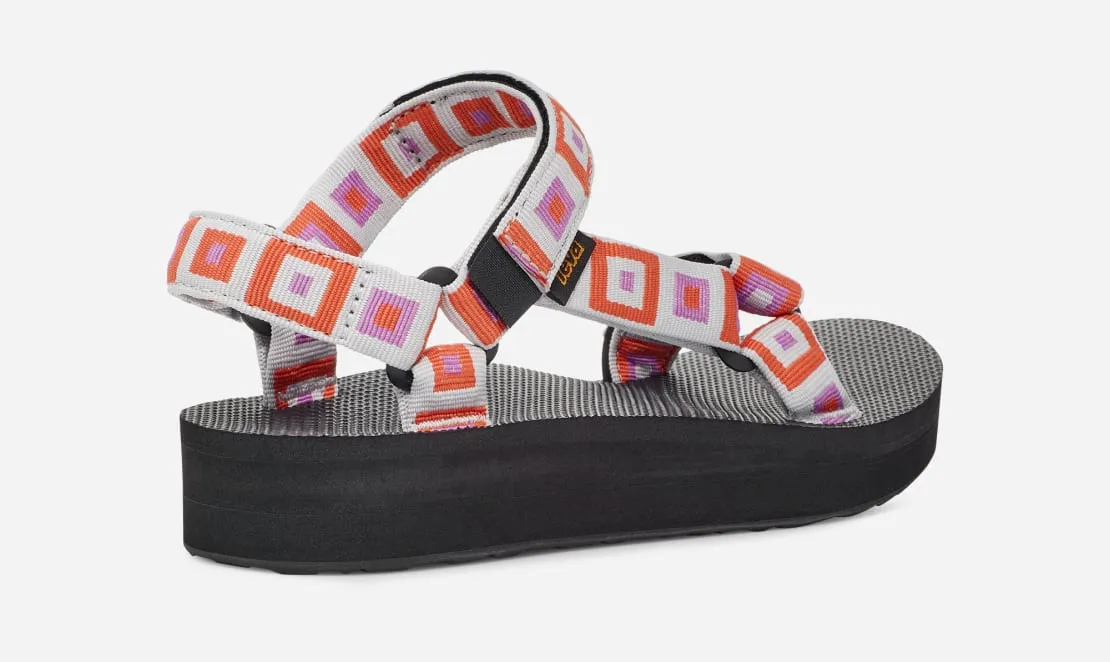 Women's Teva Midform Universal Color: Retro Squares Explore