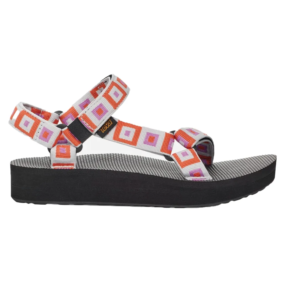 Women's Teva Midform Universal Color: Retro Squares Explore