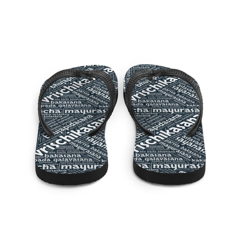 YFS Sanskrit Flip Flops