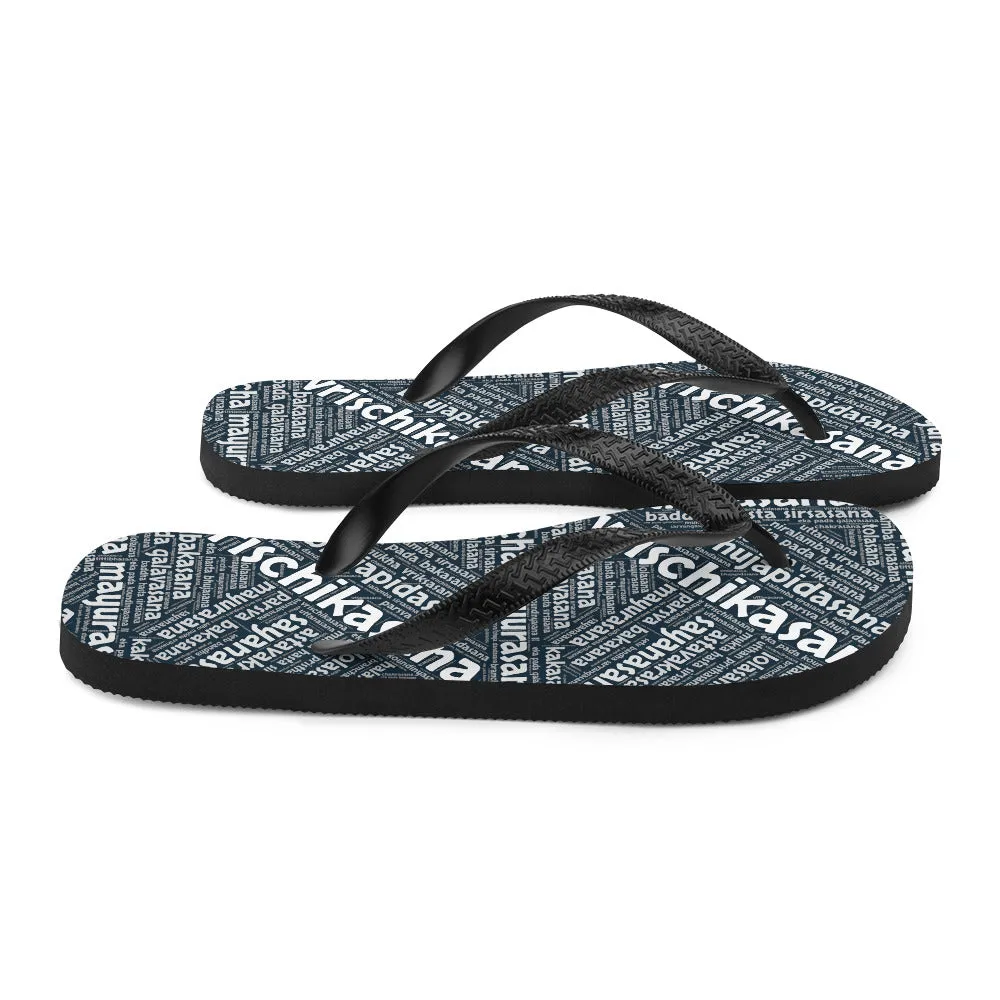 YFS Sanskrit Flip Flops