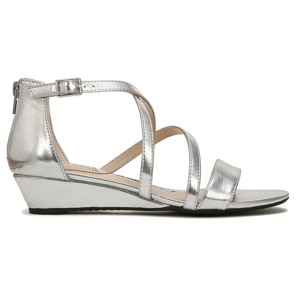 Yolanda Metallic Strappy Sandals